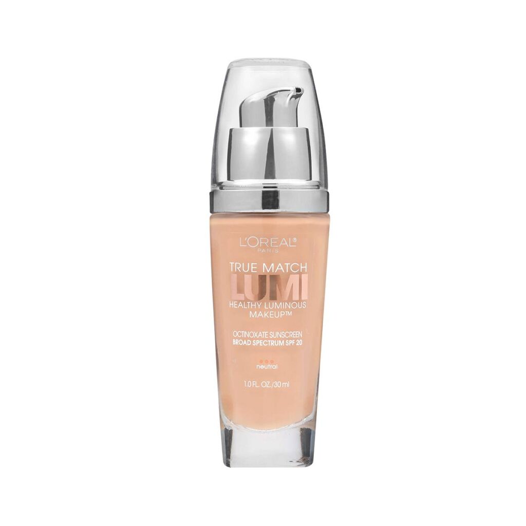 L'Oreal Paris True Match Lumi Healthy Luminous Makeup Medium Coverage. Bases de farmacia