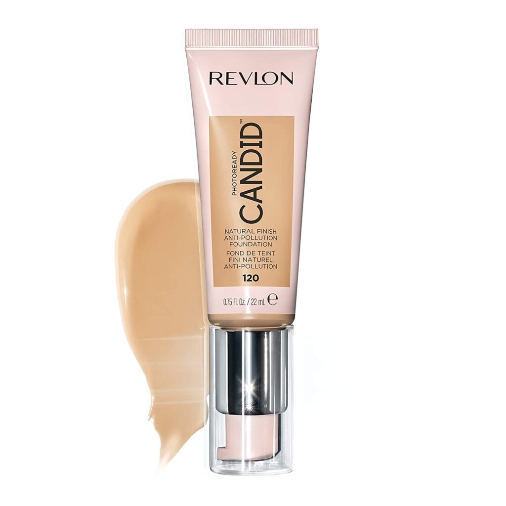 REVLON PhotoReady Base sincera de acabado natural, con ingredientes anticontaminantes, antioxidantes y antiluz azul. Bases de farmacia