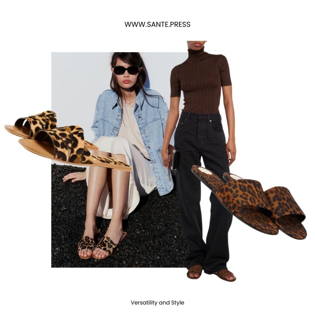 Animal Print Sandals - sandalias de animal print