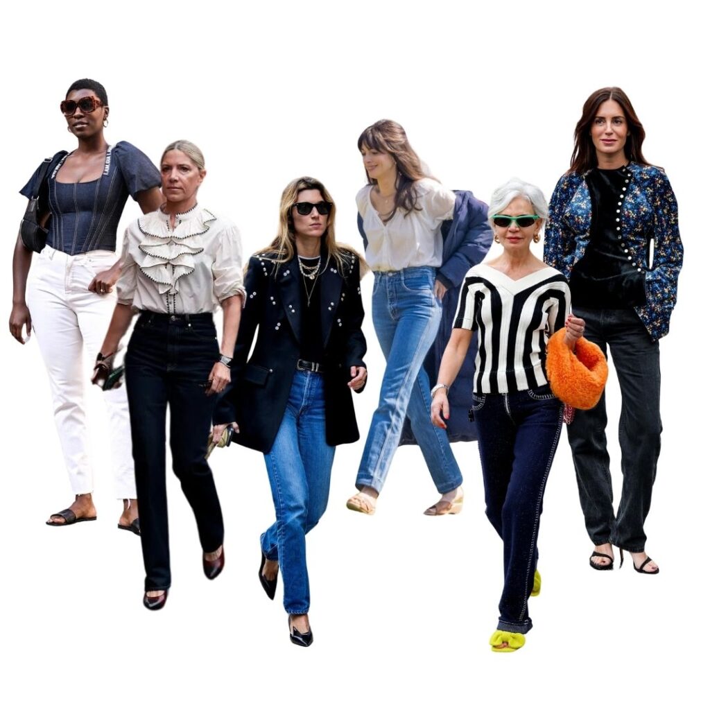 Slim Jeans and Blouses: The Essential Combination for Women Over 40 in 2024