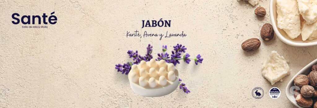 Jabone con Avena, Karité y Lavanda