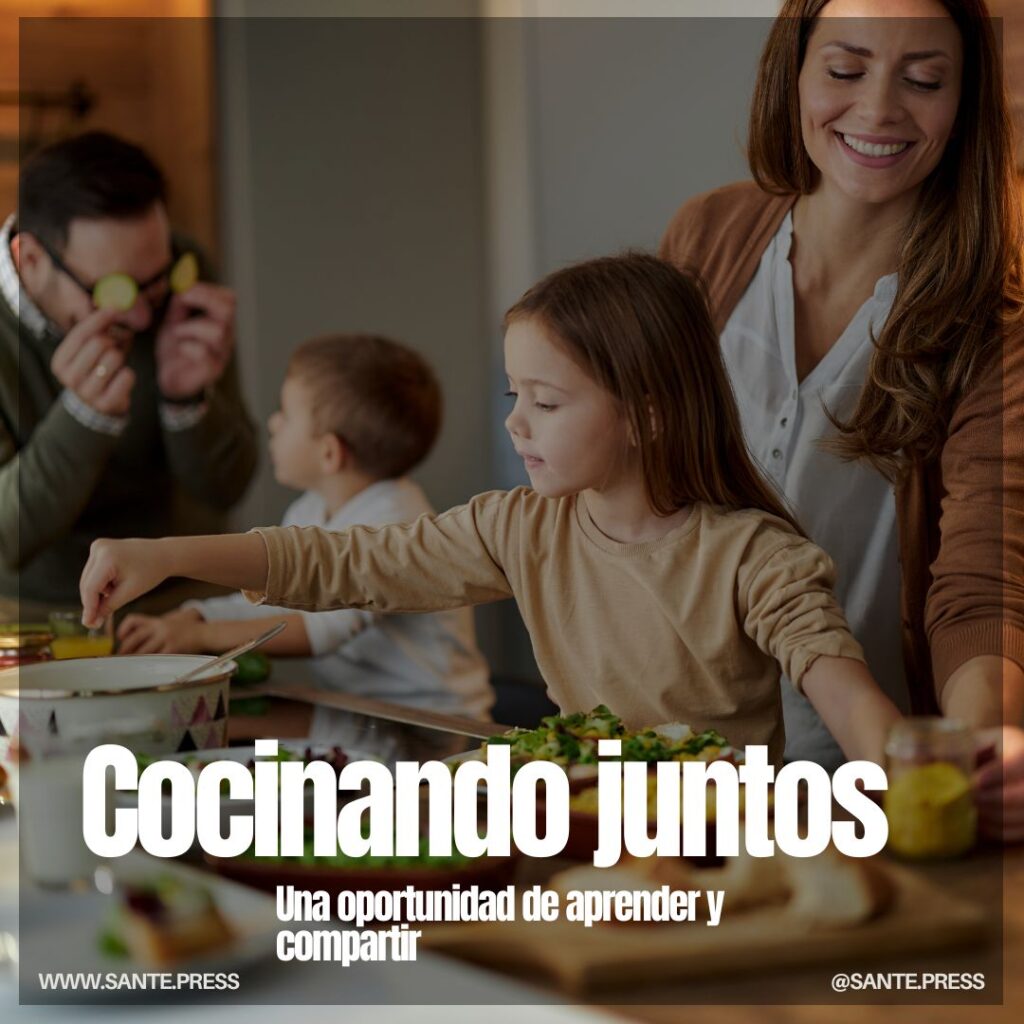Cocinar en familia y guardar recetas - Cooking as a family and saving recipes