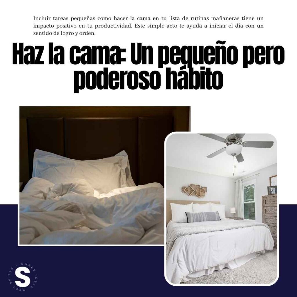 Rutinas mañaneras para ser más productivo - Morning routines to be more productive