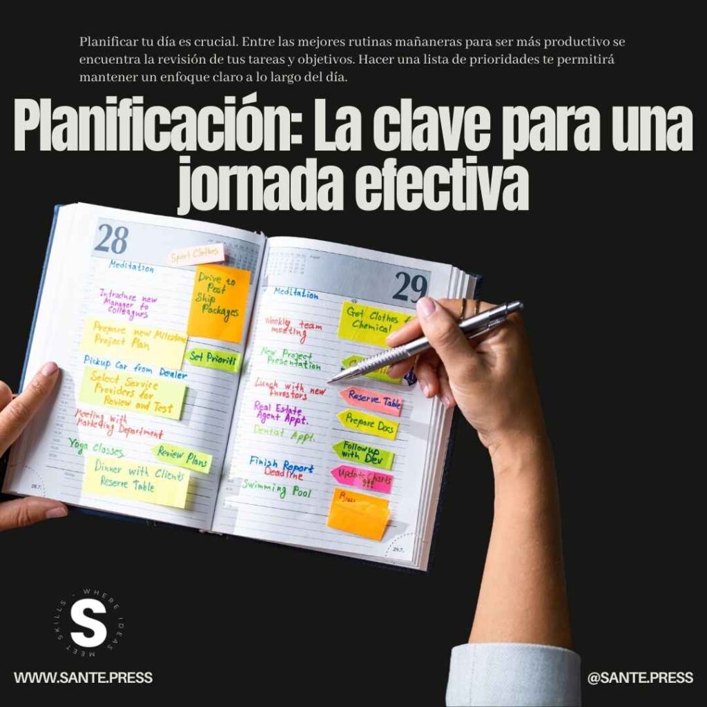 Rutinas mañaneras para ser más productivo - Morning routines to be more productive