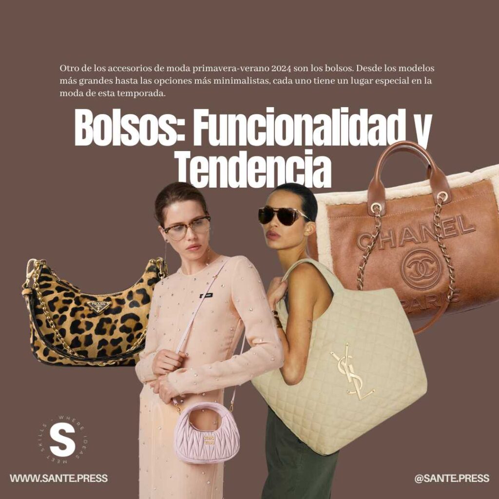 Accesorios de moda primavera-verano 2024 - Spring-summer 2024 fashion accessories