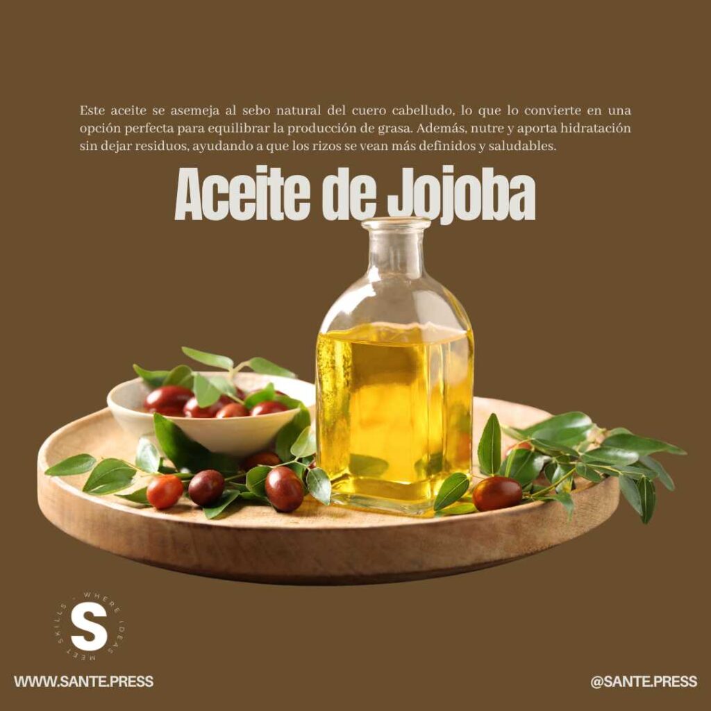 Aceites naturales para el cabello rizado - Natural oils for curly hair