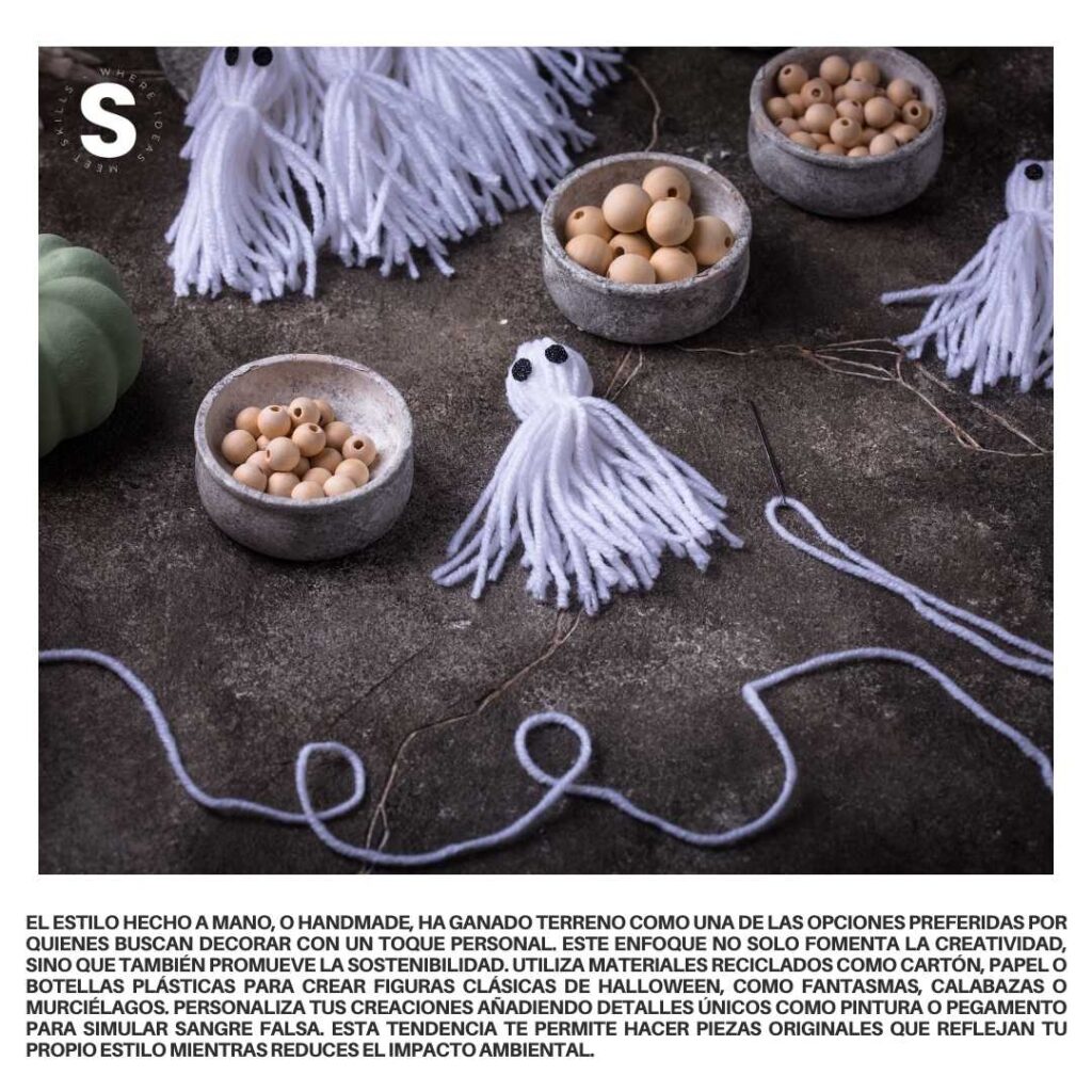 Tendencias de decoración para Halloween en el hogar. - Halloween decoration trends for the home.