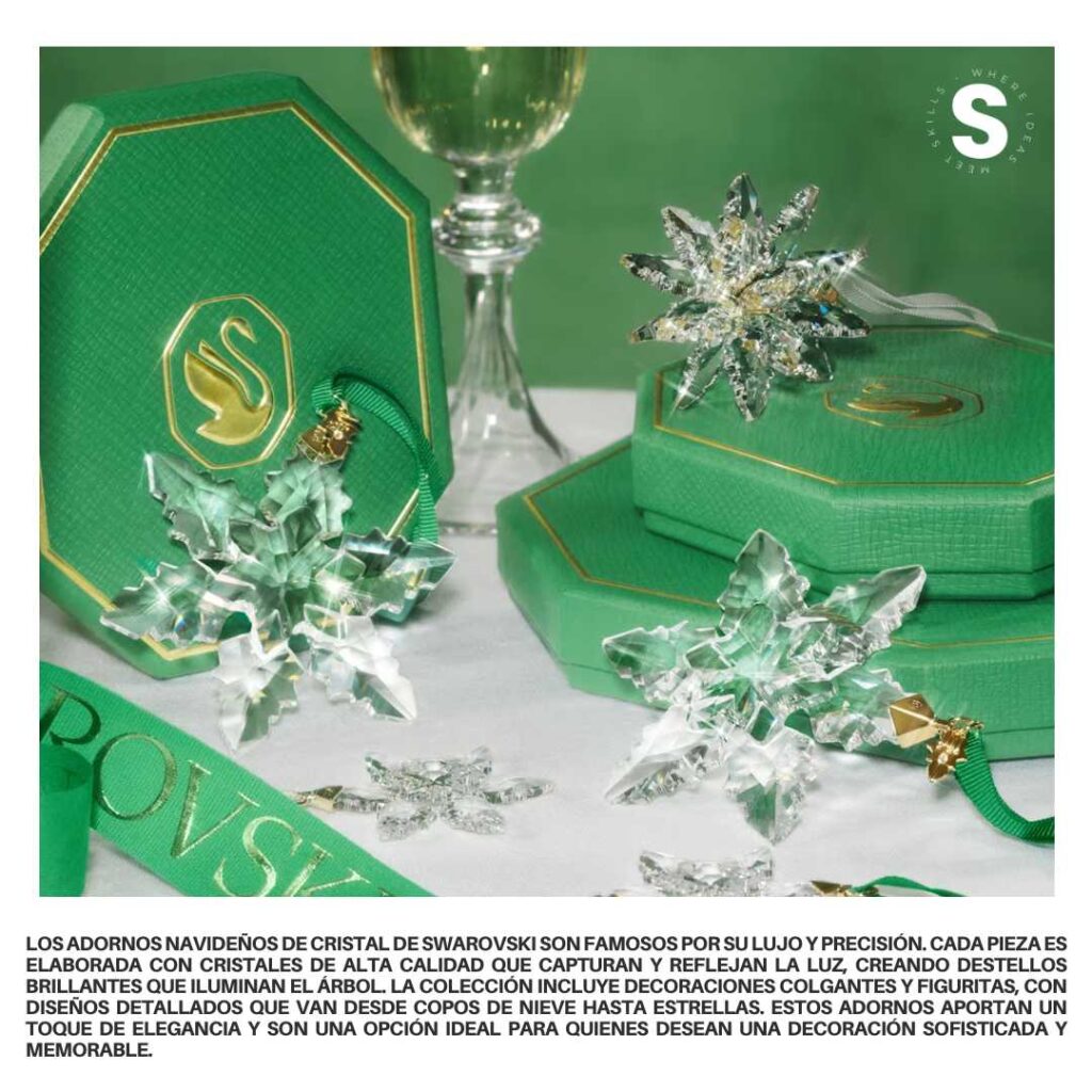 Adornos navideños de cristal - Crystal Christmas ornaments