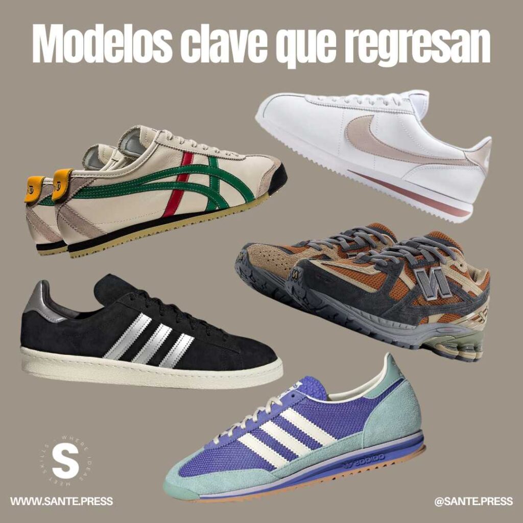 Tendencias de tenis para Otoño-Invierno 2024-2025 - Sneaker trends for Fall-Winter 2024-2025