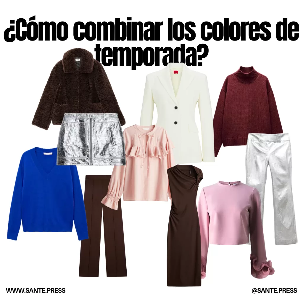 magen que muestra una paleta de colores de temporada combinados armoniosamente en un diseño atractivo.