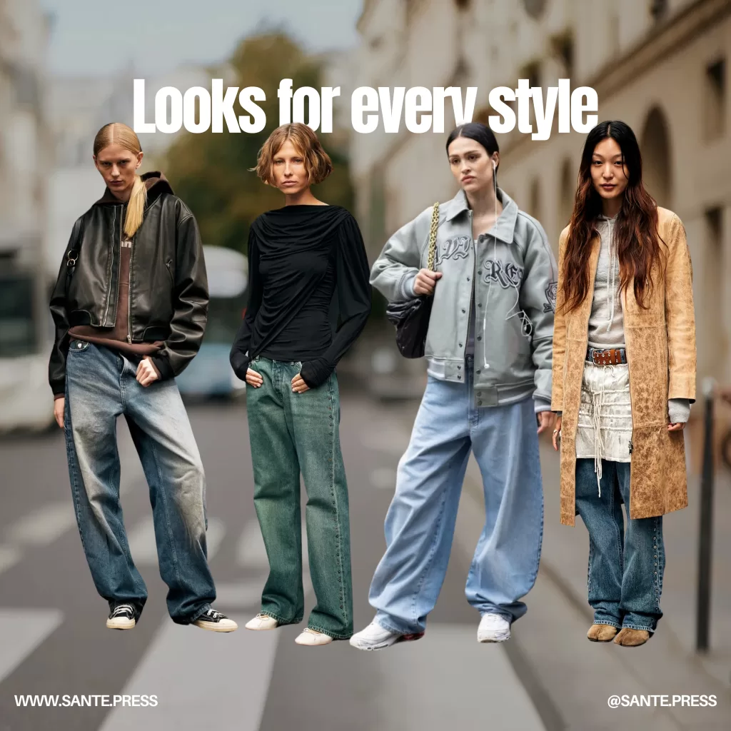 A stylish mix of slouchy blouses and classic shoes, showcasing casual yet feminine outfits for every occasion.