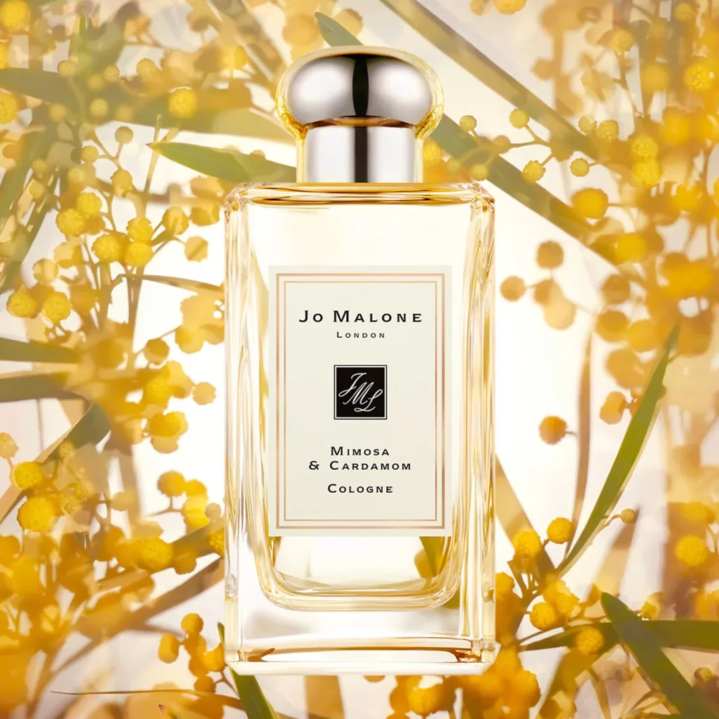Perfume Mimosa & Cardamom Cologne de Jo Malone Elegancia Atemporal