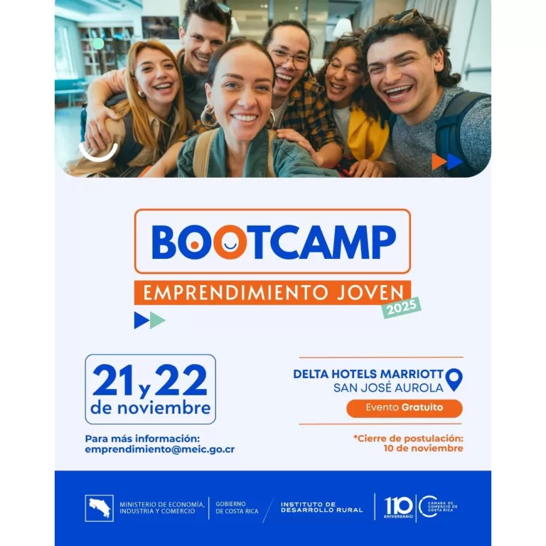 Bootcamp de Emprendimiento MEIC–INDER impulsa a jovenes innovadores costarricenses IC