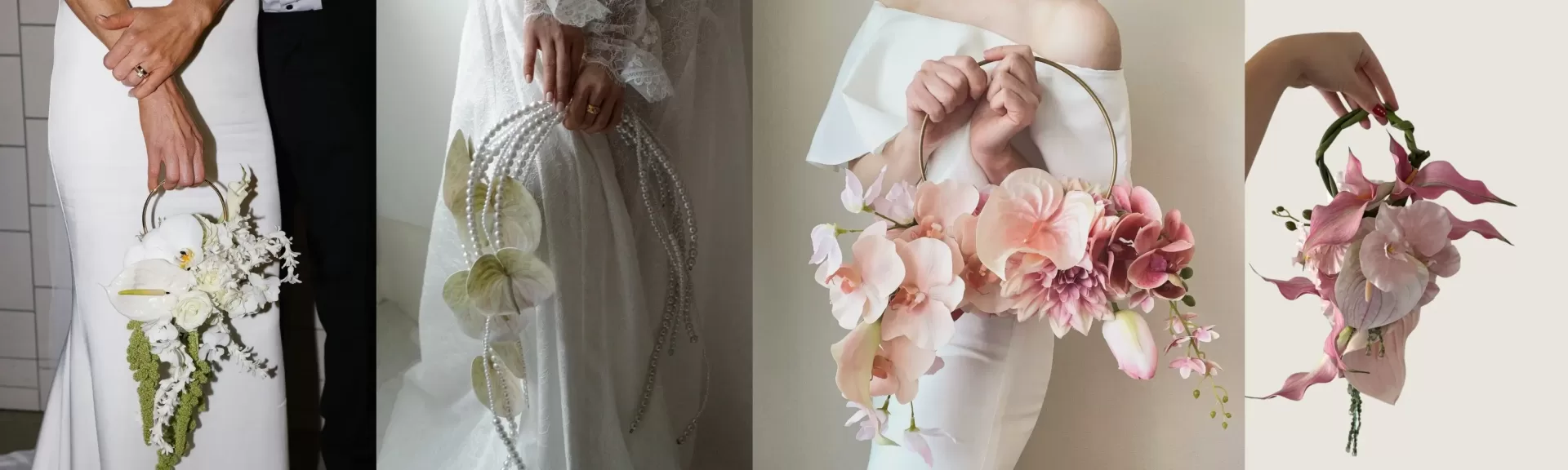 Bolsos florales de novia el gesto que libera la tradición