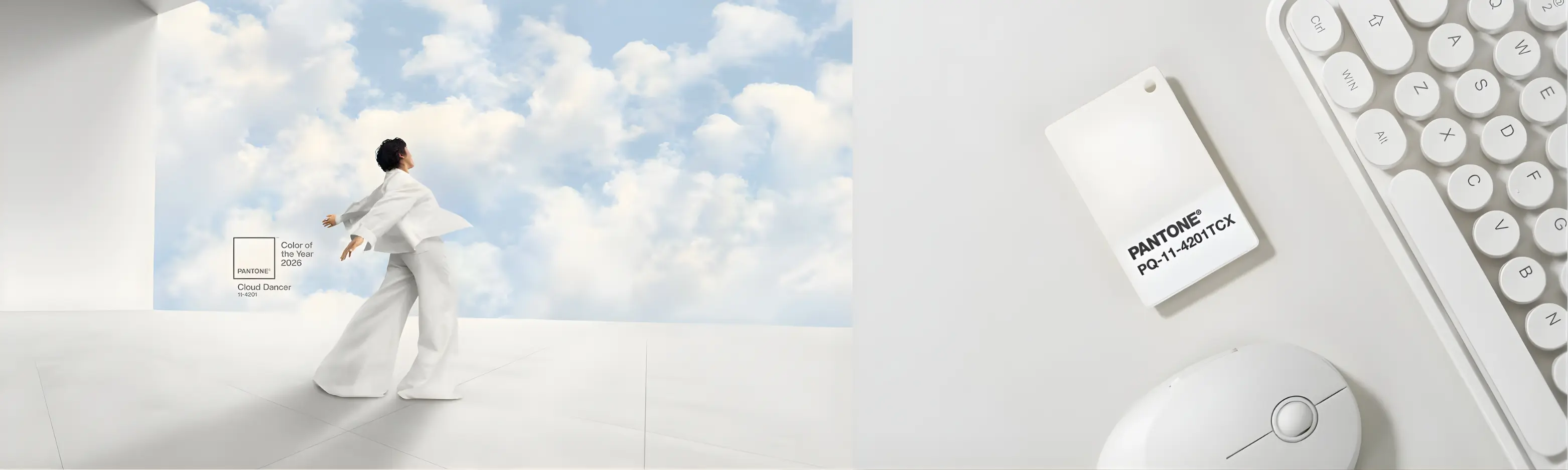 Cloud Dancer Pantone 2026 el blanco que redefine el año