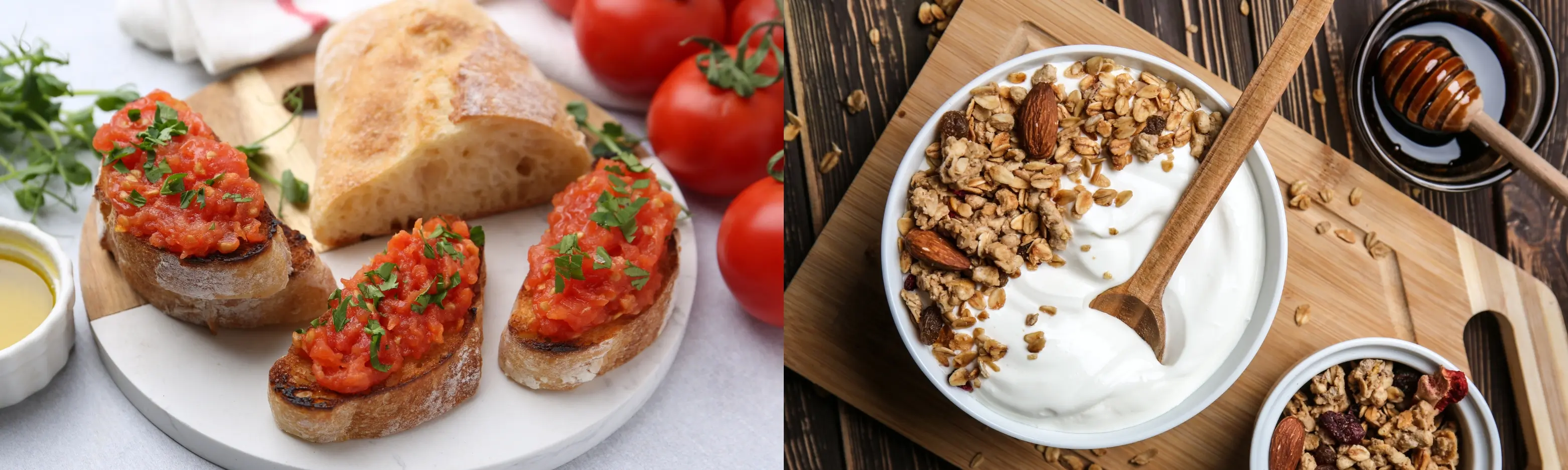 Desayuno con yogur griego y granola: energía que perdura