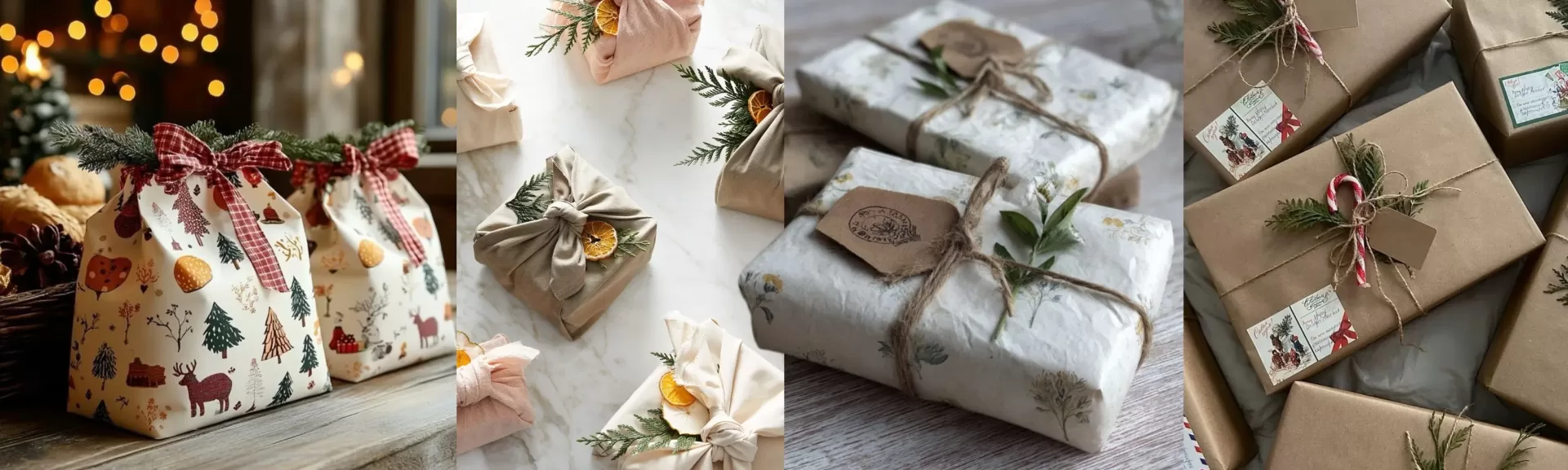 Papel de regalo sostenible una nueva forma de envolver la Navidad 2