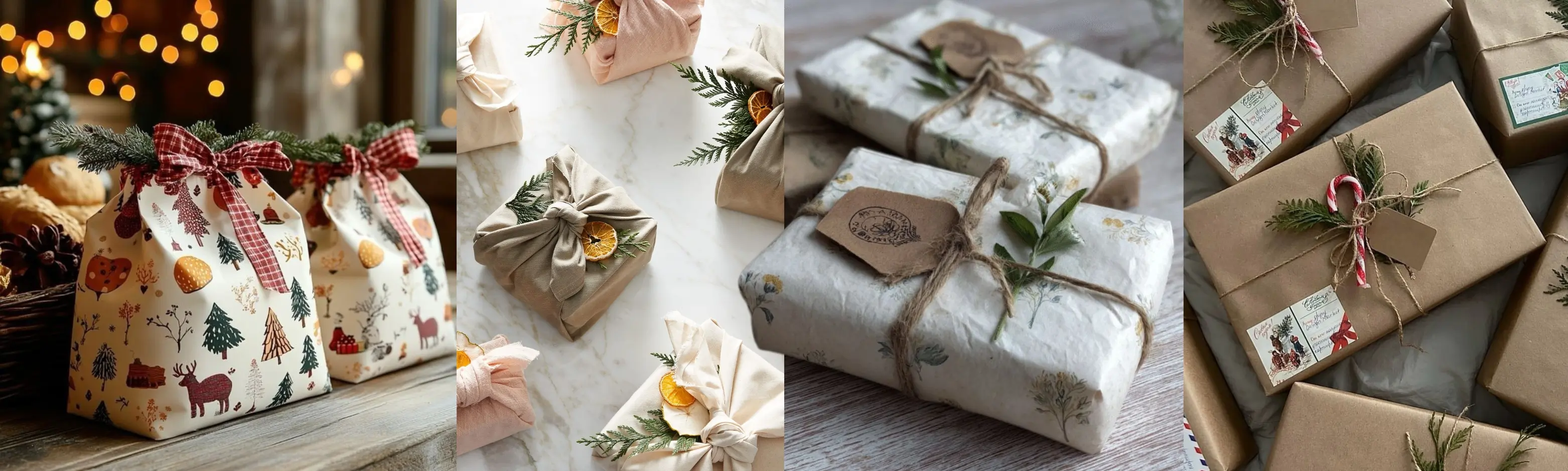 Papel de regalo sostenible una nueva forma de envolver la Navidad 2