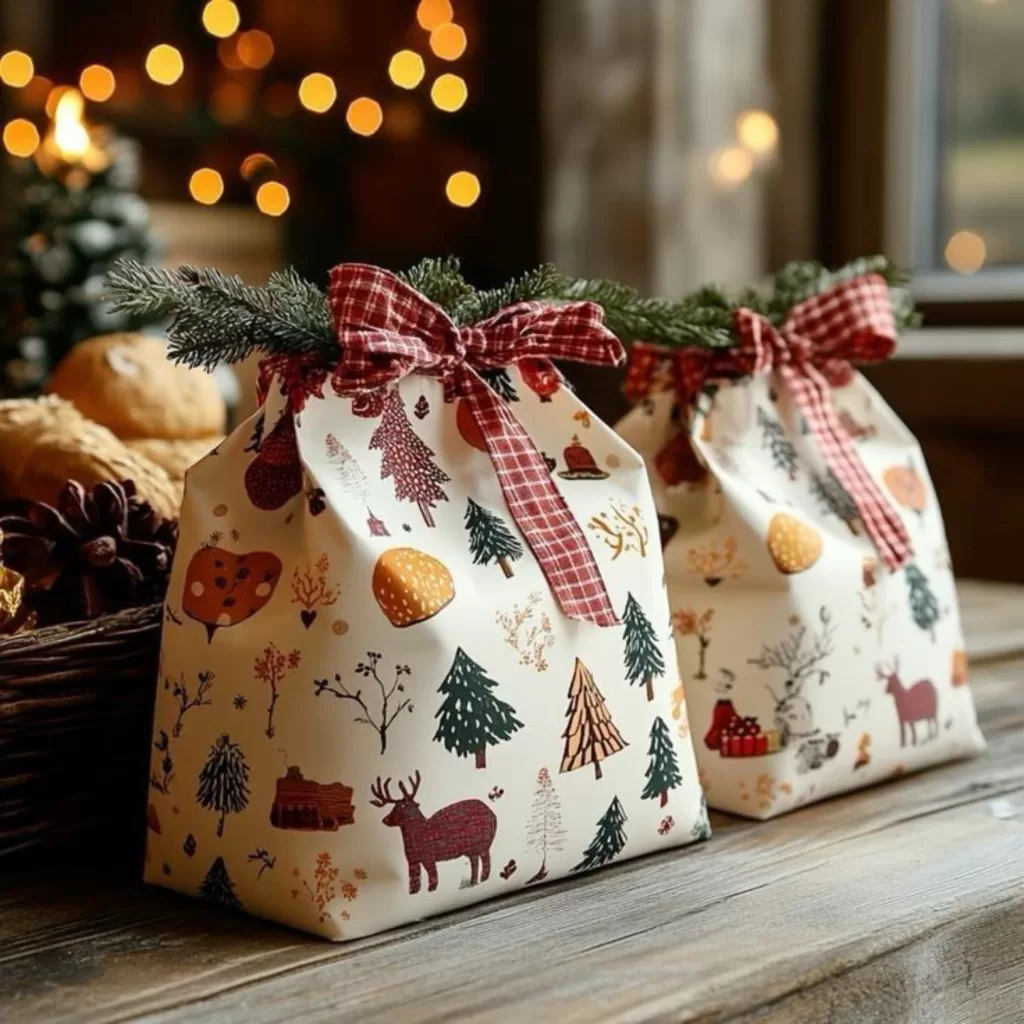Papel de regalo sostenible una nueva forma de envolver la Navidad IC