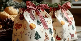 Papel de regalo sostenible una nueva forma de envolver la Navidad IC