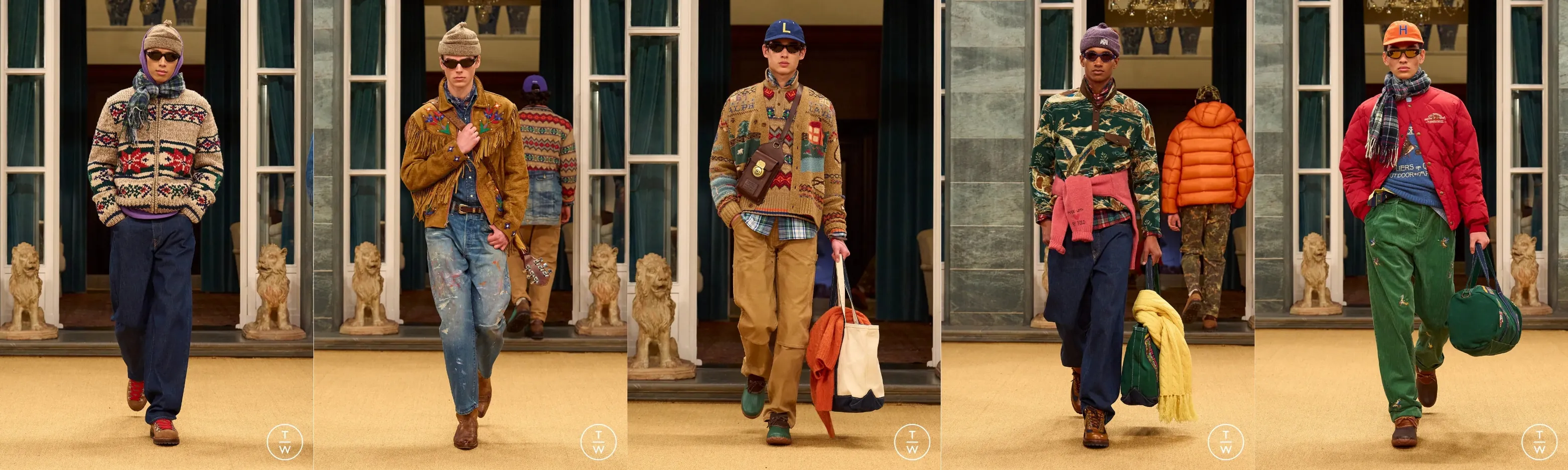 Ralph Lauren regresa a Milán tras 22 años 2 "Imagen vía Tagwalk / Ralph Lauren"