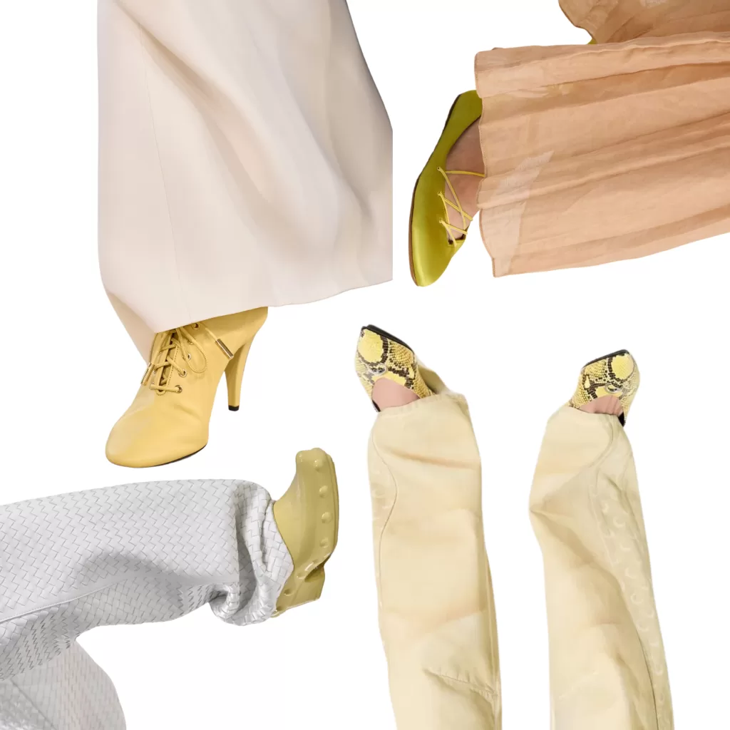 Zapatos amarillos en 2026 el color que sostiene el look IC 2