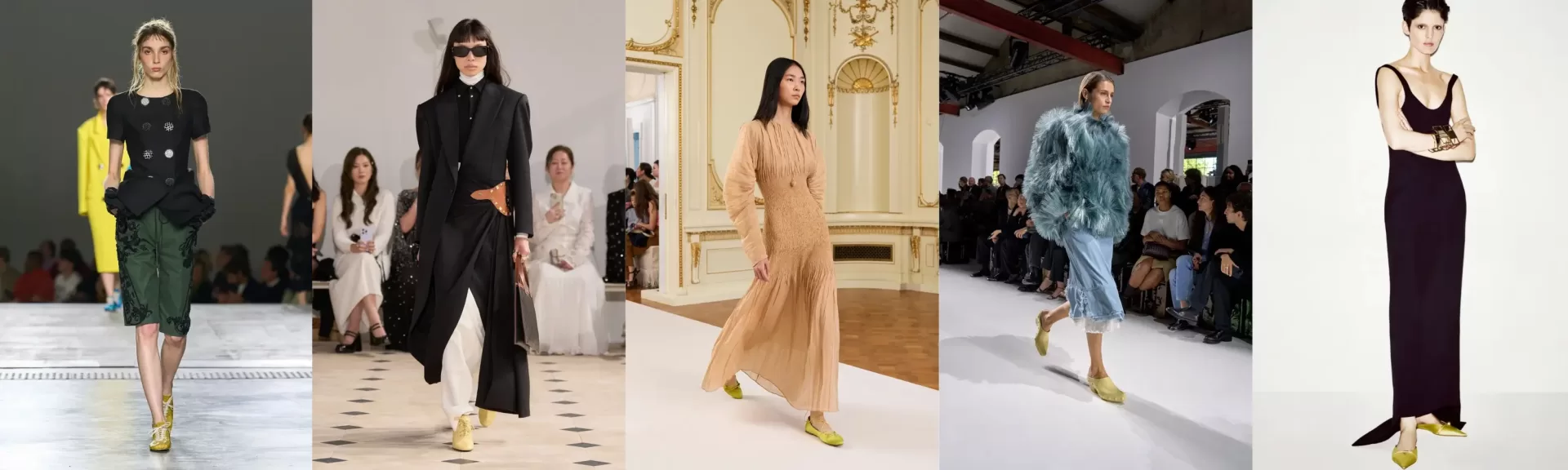Zapatos amarillos en 2026 el color que sostiene el look