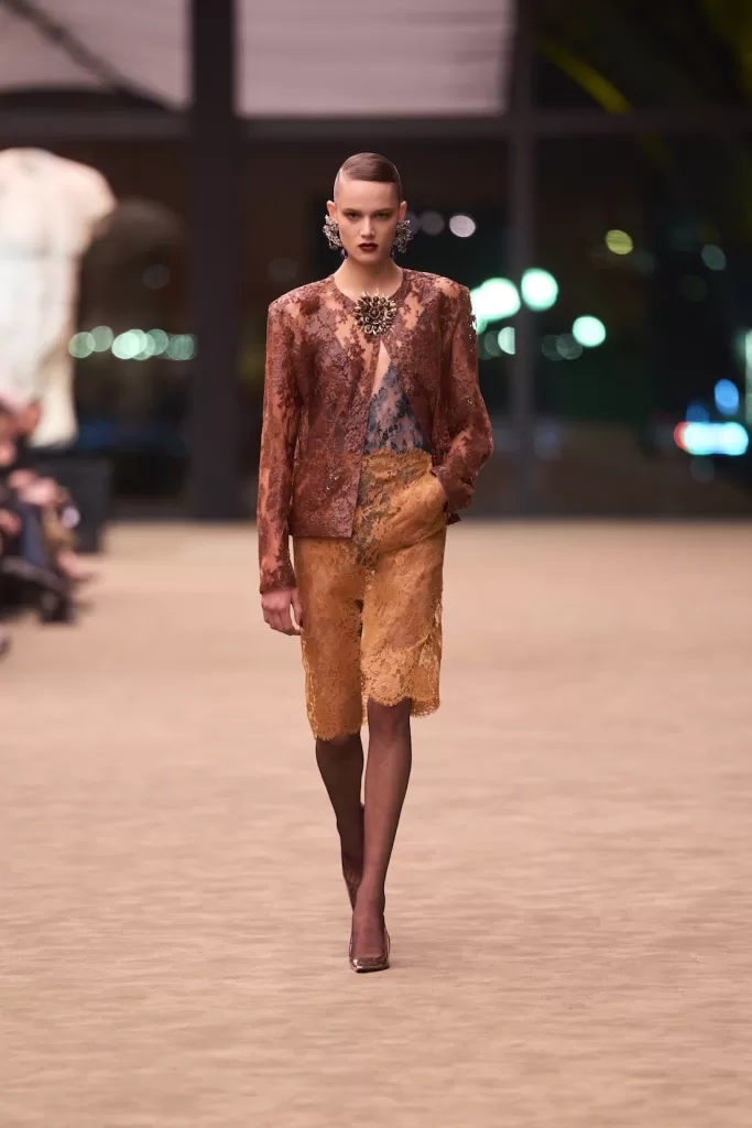 Saint Laurent Winter Look 3