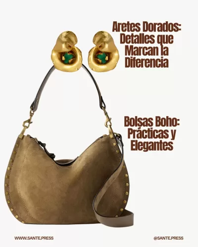 Bolsas boho elegantes y prácticas, ideales para el día a día y ocasiones especiales, con detalles de flecos y bordados.