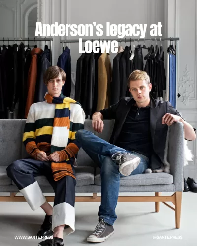 Jonathan Anderson transformed Loewe into a global luxury brand, blending minimalism with artistic innovation before leaving in 2025.