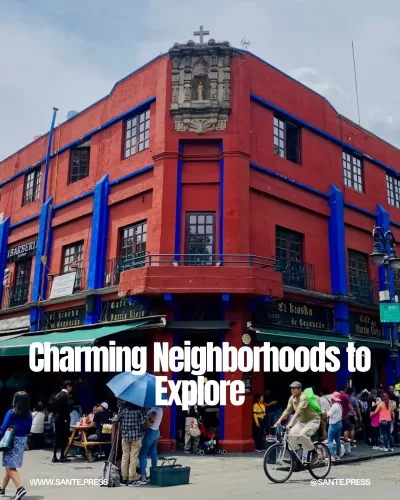 Explore Coyoacán's cobblestone streets and Frida Kahlo's museum, then discover Condesa's boutiques and Rosetta bakery.