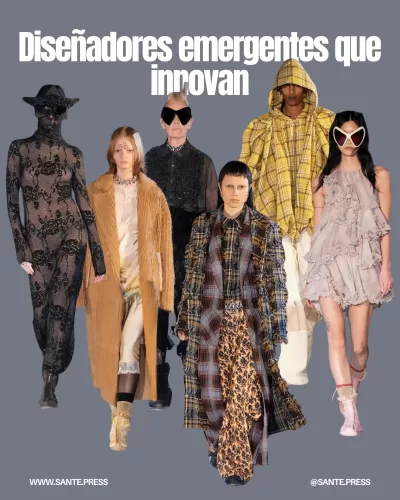 Colección Collina Strada otoño 2025: suéteres de algodón reciclado, abrigos de lana y vestidos de seda con estampados florales.