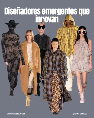 Colección Collina Strada otoño 2025: suéteres de algodón reciclado, abrigos de lana y vestidos de seda con estampados florales.