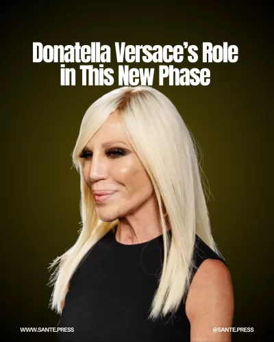 Donatella Versace transitions to chief ambassador, focusing on global promotion and philanthropy while maintaining her brand legacy.