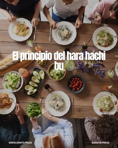 El hara hachi bu en Japón promueve comer hasta un 80% de saciedad, mejorando la digestión y controlando el peso.