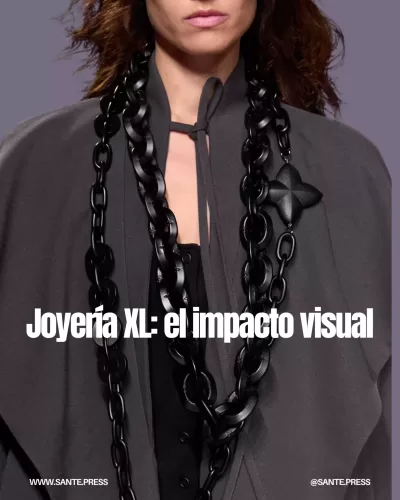 Piezas extragrandes como chokers y collares voluminosos destacan en las colecciones de Diesel, Schiaparelli y Gucci.