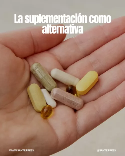 Suplementos de magnesio combinados con vitamina D o B6 mejoran la absorción y efectos, se recomienda consultar a un profesional.