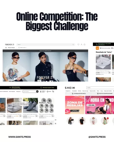 Online competition, led by Shein and Temu, accelerates Forever 21's decline with affordable, fast fashion and digital marketing strategies.