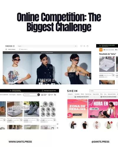 Online competition, led by Shein and Temu, accelerates Forever 21's decline with affordable, fast fashion and digital marketing strategies.
