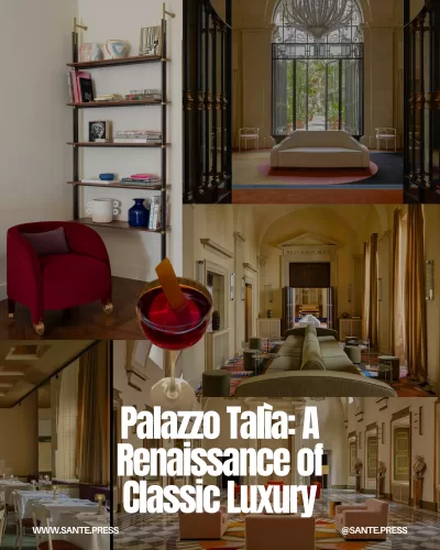 A luxurious 16th-century palace hotel, Palazzo Talìa blends Renaissance architecture with modern design for an exclusive stay.