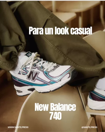 Zapatillas New Balance 740: diseño atractivo y funcionalidad, ideales para entrenar y uso diario, con comodidad y transpirabilidad.