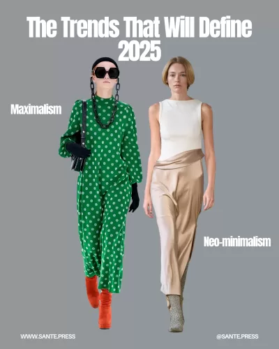 New York Fashion Week 2025 showcases contrasting styles: bold maximalism, refined neominimalism, and a focus on sustainability.