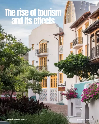 Costa Rica's natural beauty and "Pura Vida" philosophy attract tourism, yet gentrification harms local communities and identities.