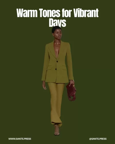 Earth-toned flared pants in mustard, burgundy, and olive, ideal for warm climates and office looks, exuding warmth and elegance.
