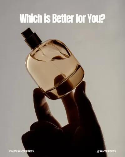A guide to choosing between Eau de Parfum and Eau de Toilette based on personal preferences and occasions for use.